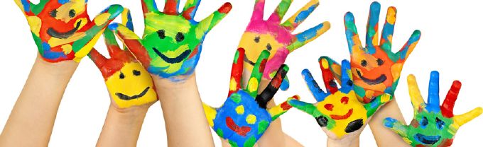 mani colorate