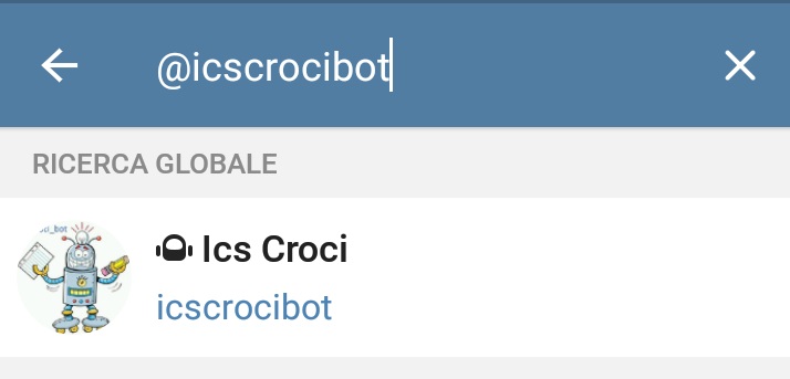 logo telegram bot croci