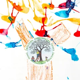 Albero con logo