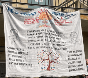 Immagini evento contro la mafia