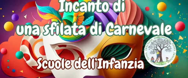 Immagine in evidenza sfilata di carnevale scuola dell'infanzia