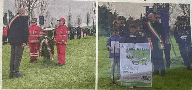 Foto ritagliate dall'articolo